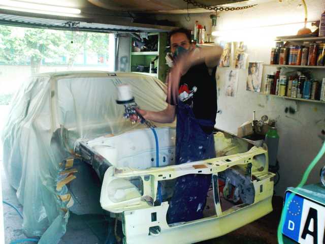 Motorraum Pinseln ^^